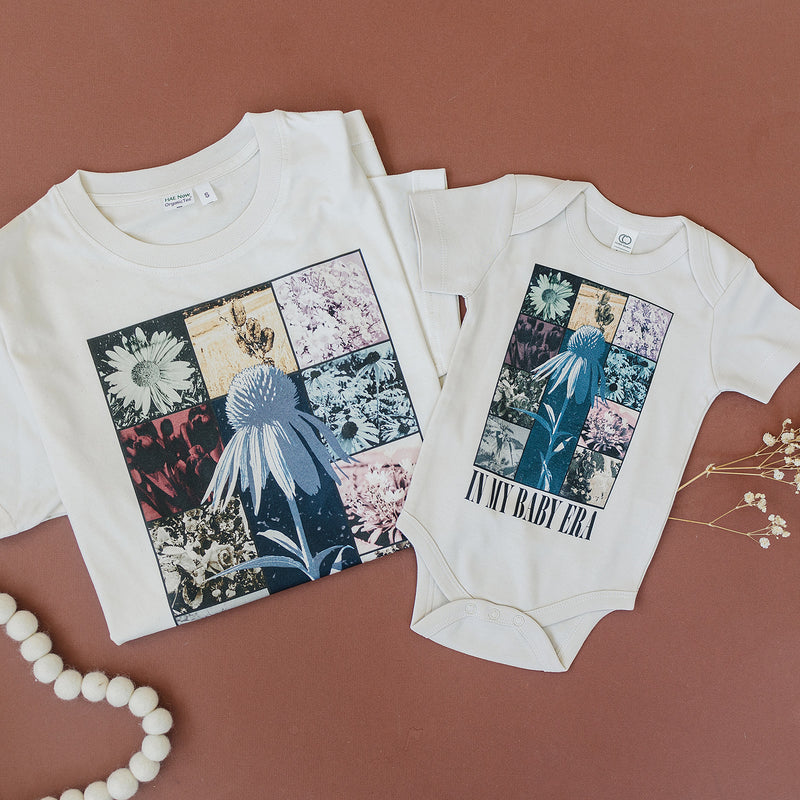In My Mama Era Women's T-Shirt & In My Baby Era Organic Baby Onesie® Matching Outfits