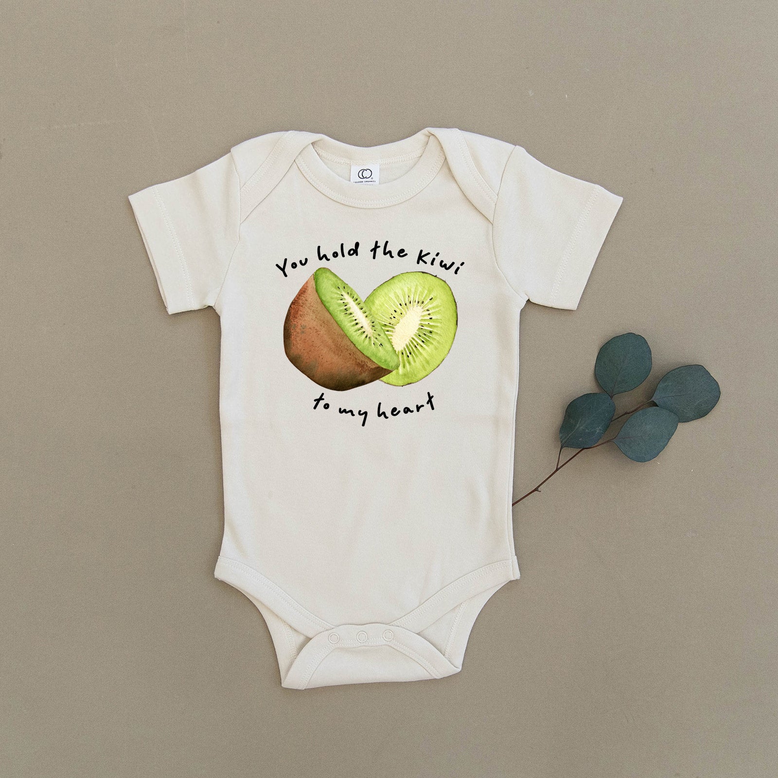 You Hold The Kiwi To My Heart Organic Baby Onesie® – Urban Baby
