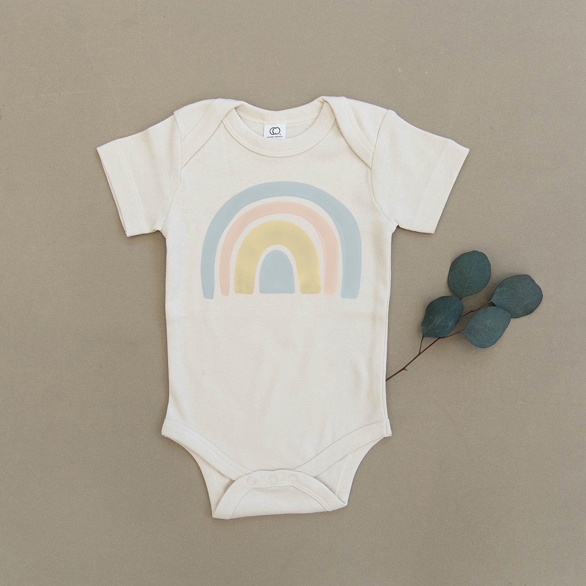 Pastel Rainbow Baby Organic Baby Onesie® – Urban Baby