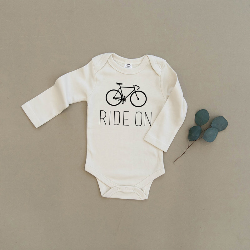 Ride On Bicycle Organic Baby Onesie®