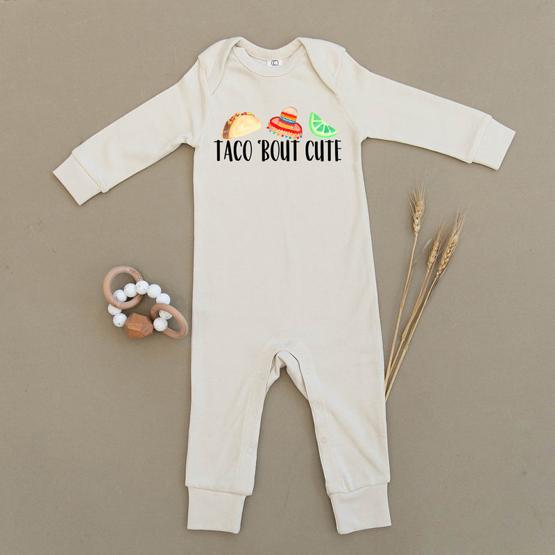 Taco 'Bout Cute Organic Baby Playsuit