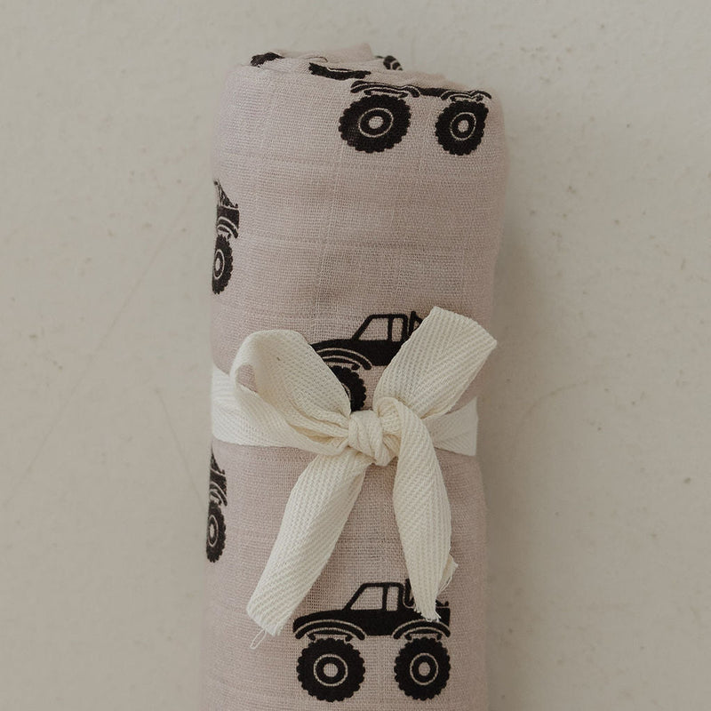 Muslin Swaddle | Monster Truck