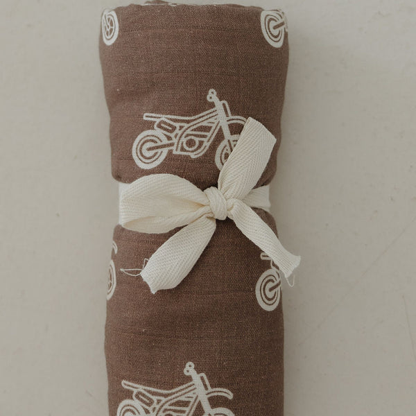 Muslin Swaddle | Dirt Bike