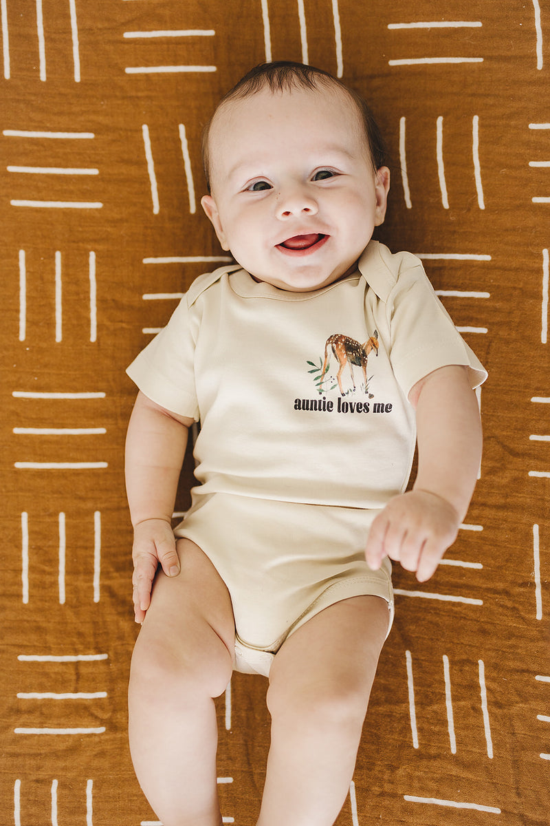 Auntie Loves Me Organic Baby Onesie®