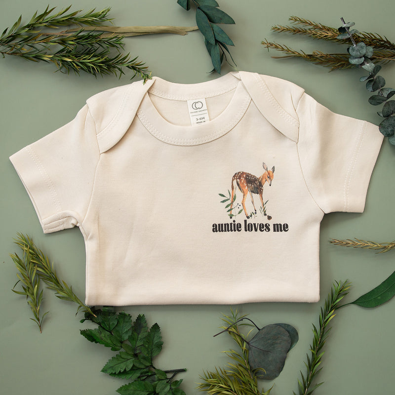 Auntie Loves Me Organic Baby Onesie®