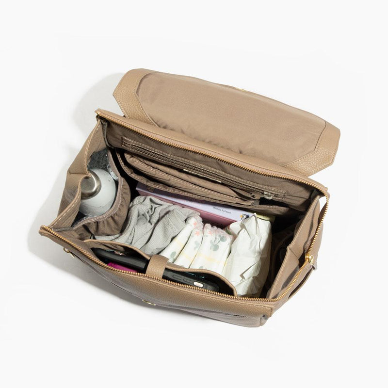 aspen convertible leather backpack Freshly Picked Classic Diaper Bag II