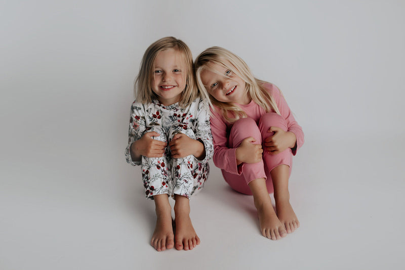 Floral Girls Kids Pajamas