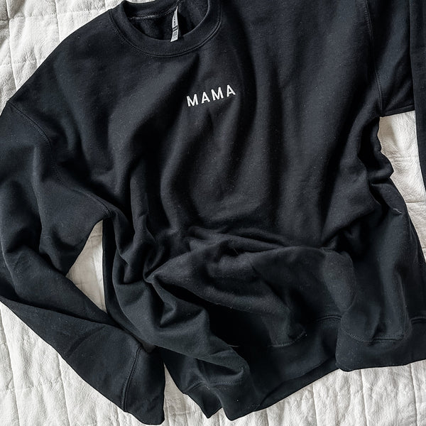 Embroidered BASIC Fleece - Neutral Staple - Tiny Caps