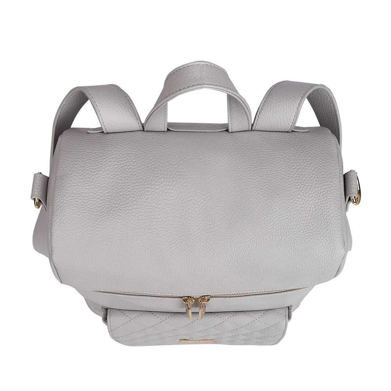 Monaco Diaper Bag | Stone Grey
