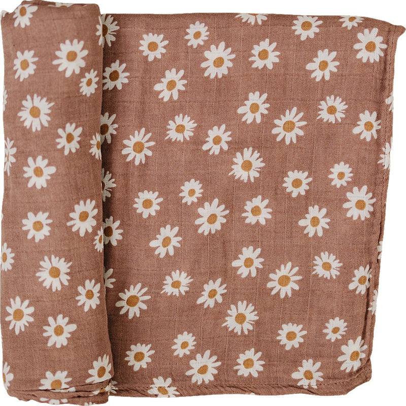 Daisy Dream Muslin Swaddle Blanket