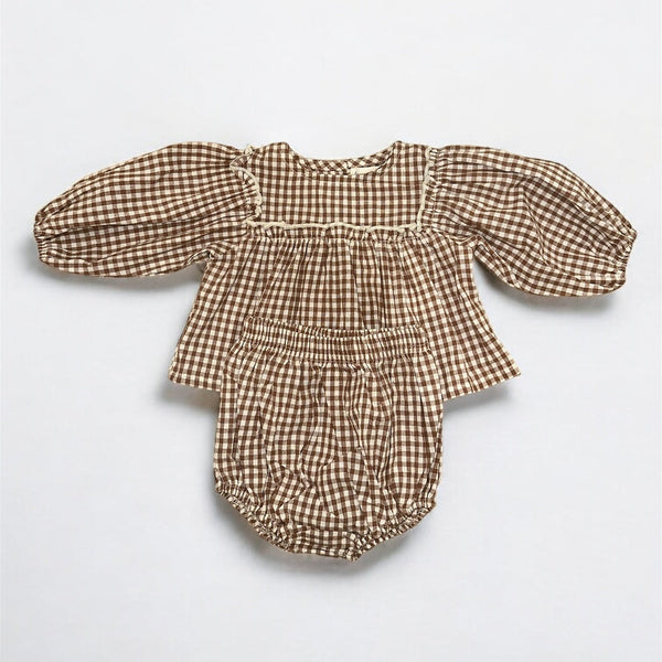 Bloomer Set | Honey Gingham