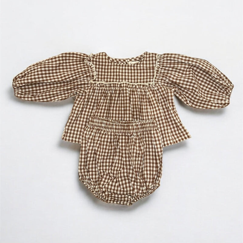 Bloomer Set | Honey Gingham
