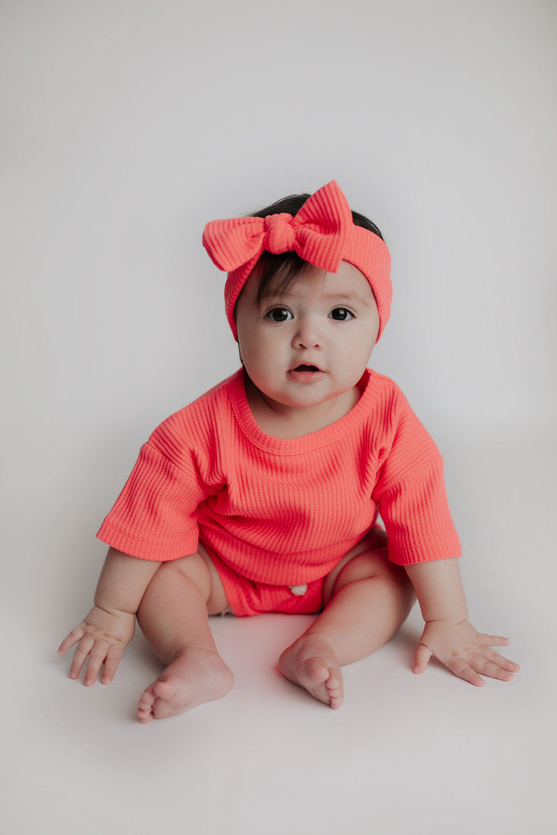 Hot Pink Summer Waffle Set