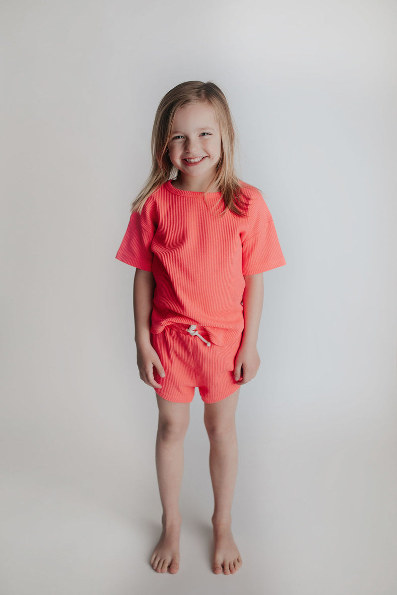 Hot Pink Summer Waffle Set