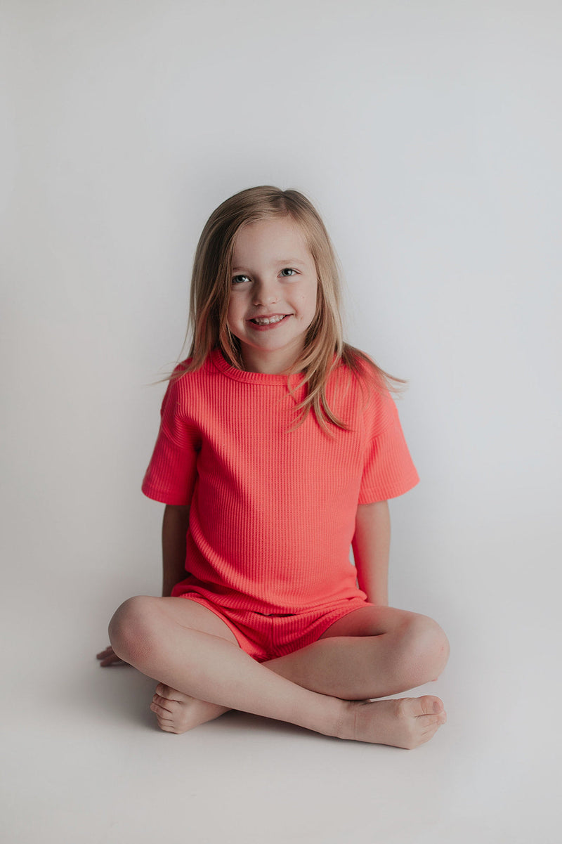 Hot Pink Summer Waffle Set