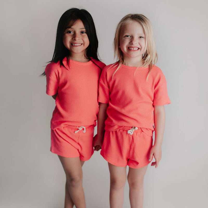 Hot Pink Summer Waffle Set