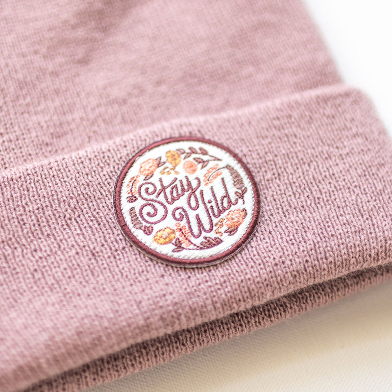 Stay Wild - Rose Kids Beanie