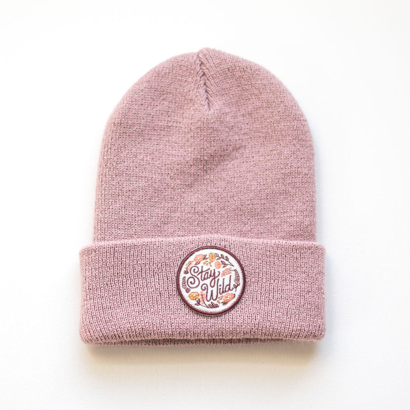Stay Wild - Rose Kids Beanie