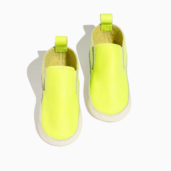 Extra Yellow Slip On Baby Shoe