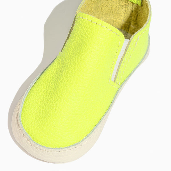 Extra Yellow Slip On Baby Shoe