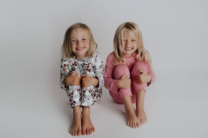 Floral Girls Kids Pajamas