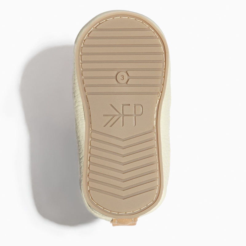 Weathered Brown Slip On Baby Shoe
