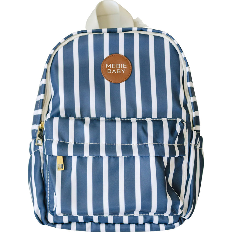 Navy Stripe Mini Backpack
