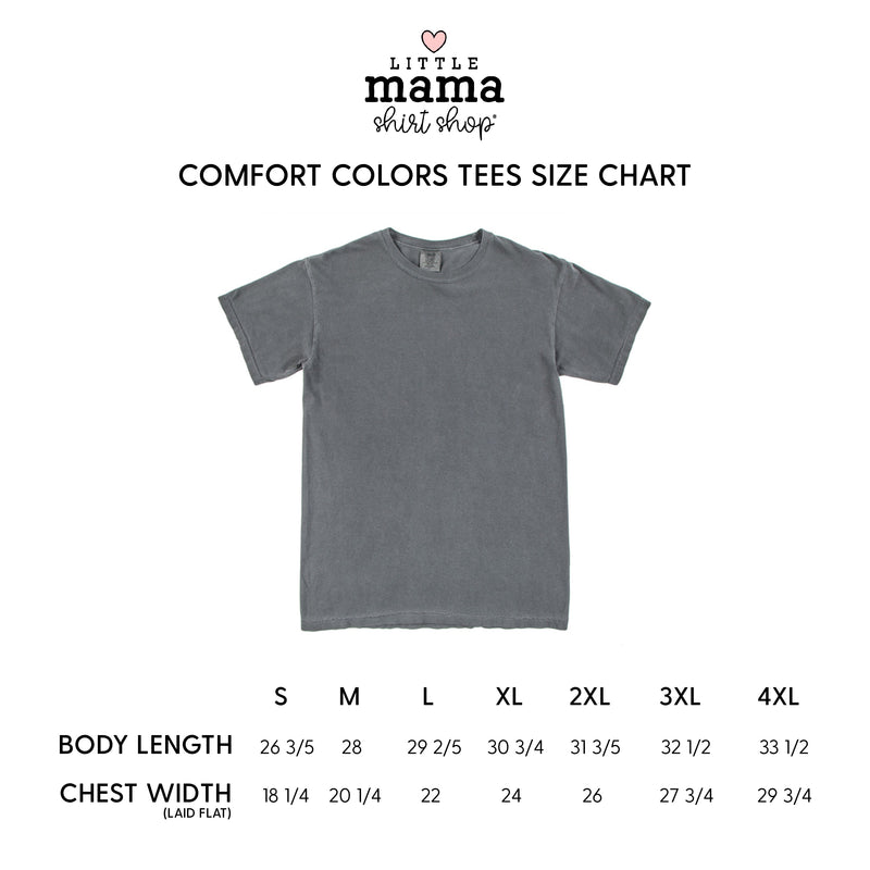 Embroidered - Mama Tiny Caps - Pocket Tee
