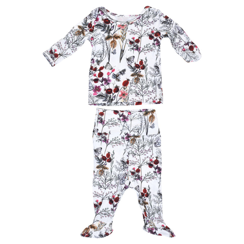 Floral Girls Kids Pajamas