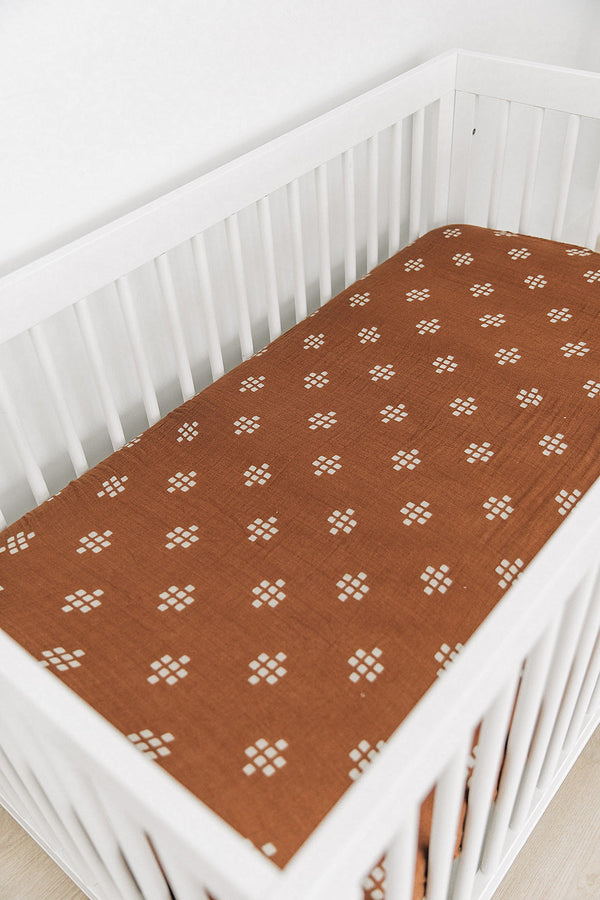 Chestnut Textiles Muslin Crib Sheet