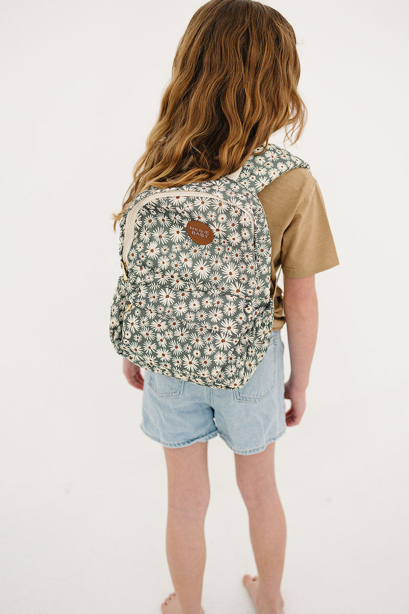 Green Daisy Mini Backpack – Urban Baby Co