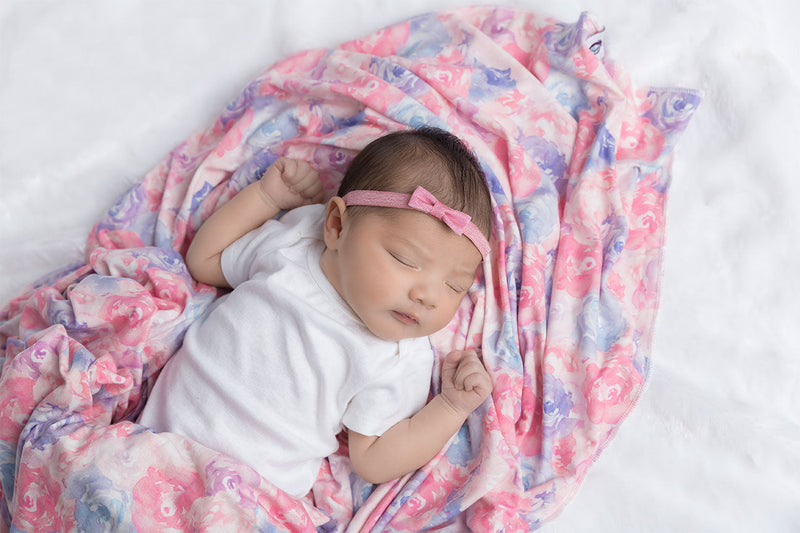 Swaddle & Newborn Blanket - Bouquet