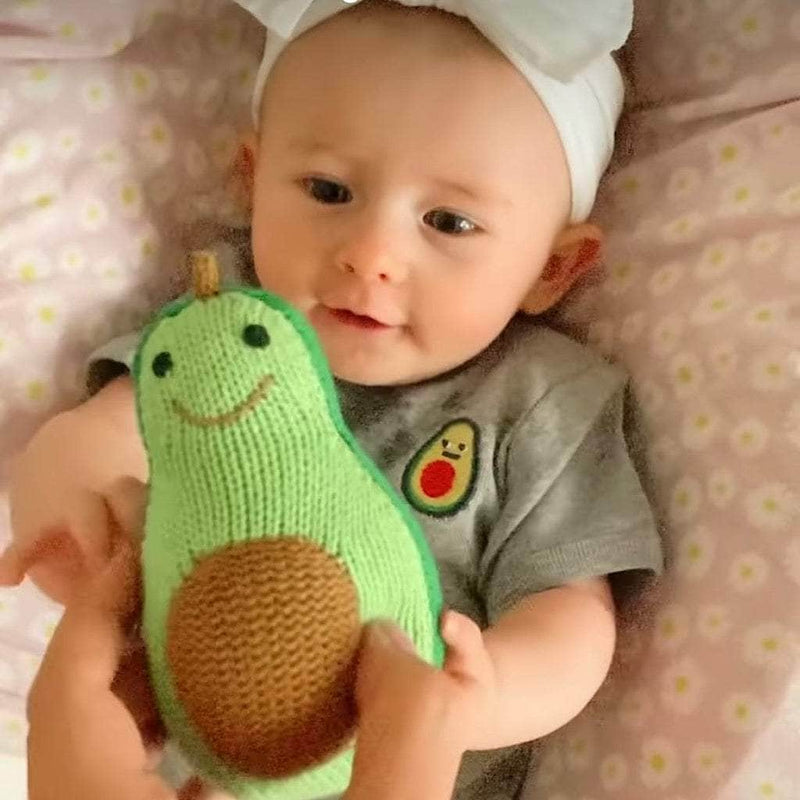 Organic Baby Toys - Newborn Rattles | Avocado