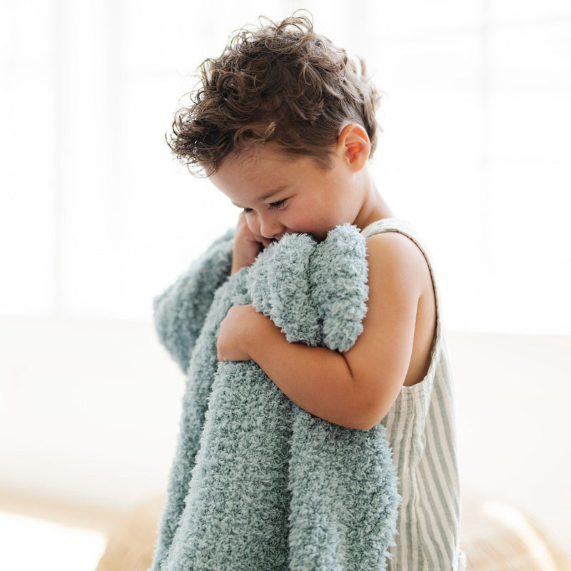 RIBBED BAMBONI® RECEIVING BLANKETS