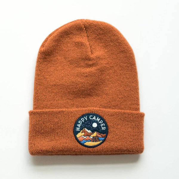 Infant/Toddler Beanie - Happy Camper (Canyon)
