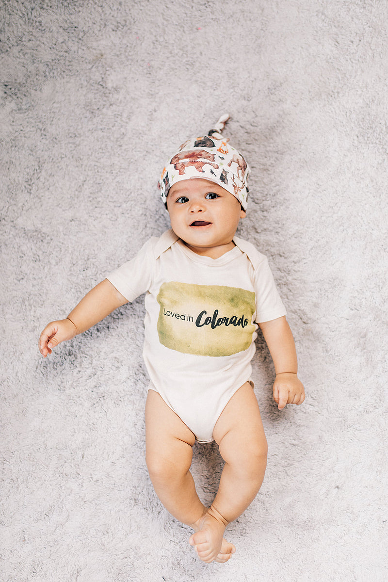 Loved in Colorado Organic Baby Onesie®