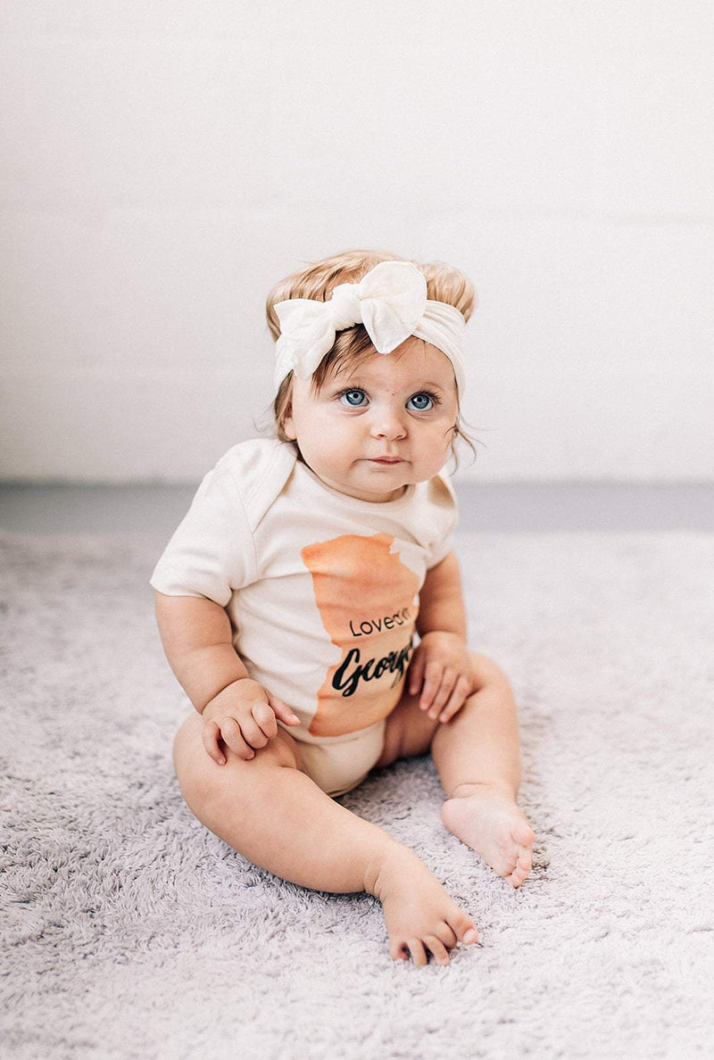 Loved in Georgia Organic Baby Onesie