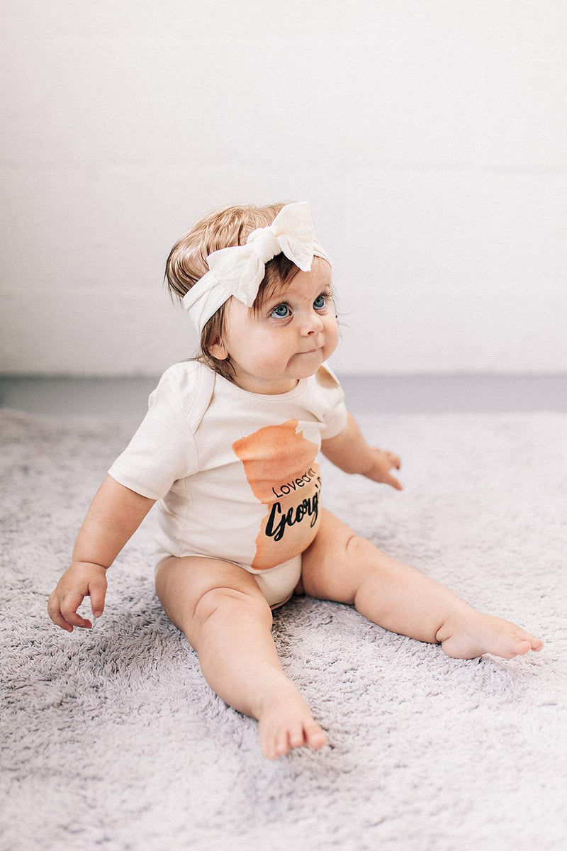 Loved in Georgia Organic Baby Onesie
