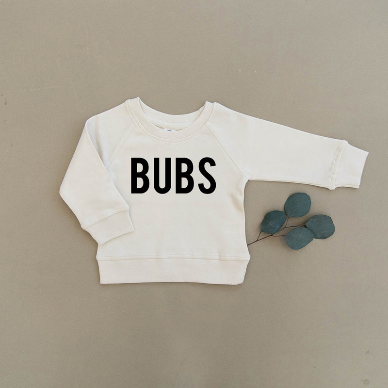 BUBS Organic Baby & Toddler Natural Pullover