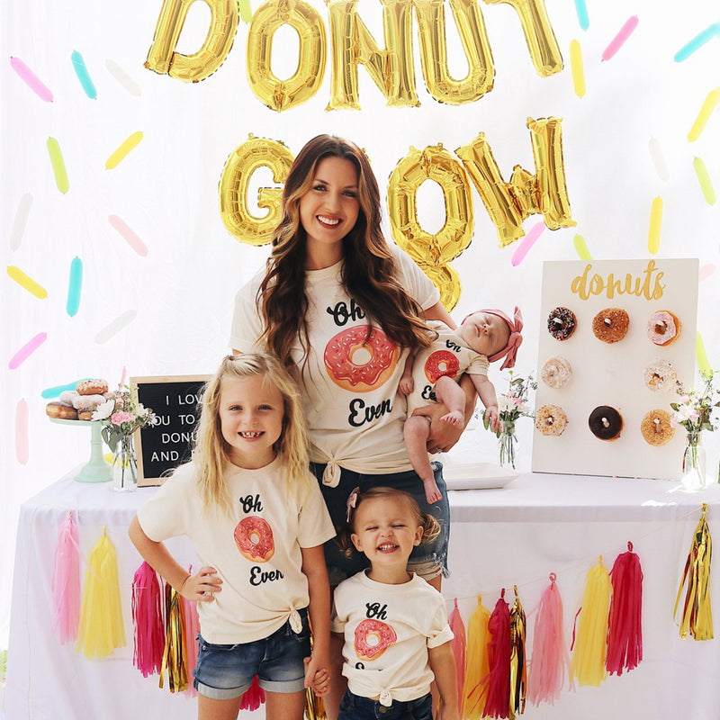 Oh Donut Even, Oh Don't Even, Mama & Baby Matching Set