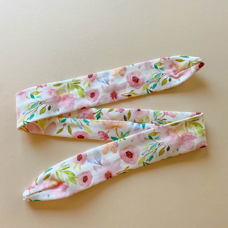 Adjustable Organic Cotton Indy Bloom Baby Headband