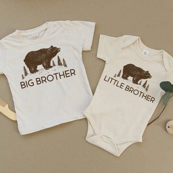 Big Brother Bear & Little Brother Bear Organic Baby Set
