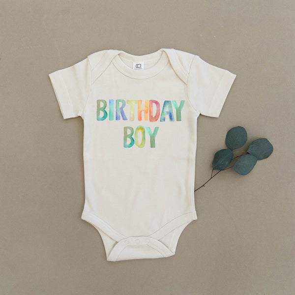 Birthday Boy Organic Baby Onesie®