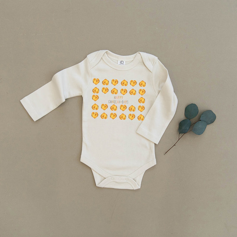 Happy Challah-Days Organic Baby Onesie®