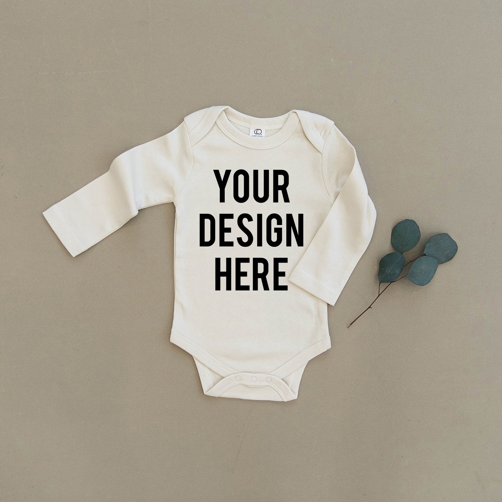 Custom Design Organic Baby Onesie® - Main Image