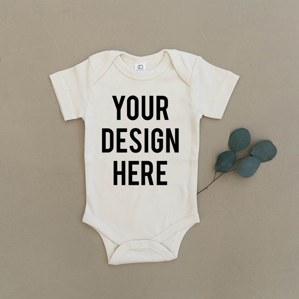 Custom Design Organic Baby Onesie®