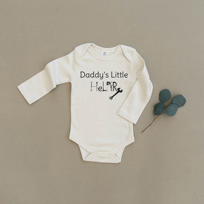 Daddy's Little Helper Organic Baby Onesie® – Urban Baby Co.