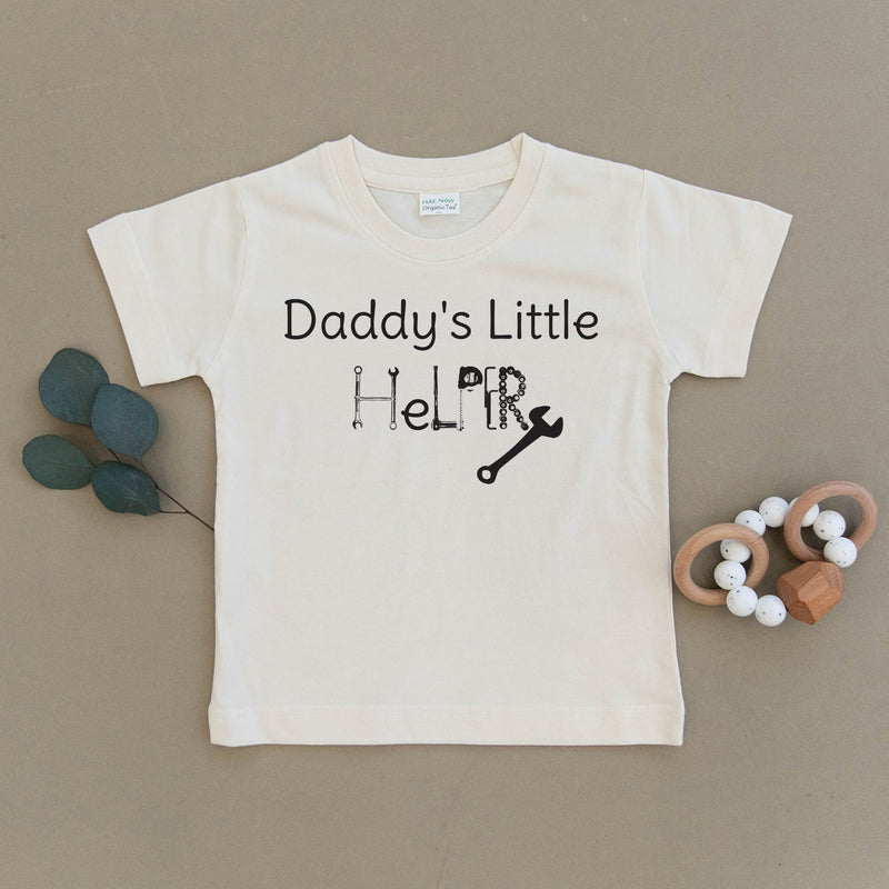 Daddy's Little Helper Organic Toddler Tee