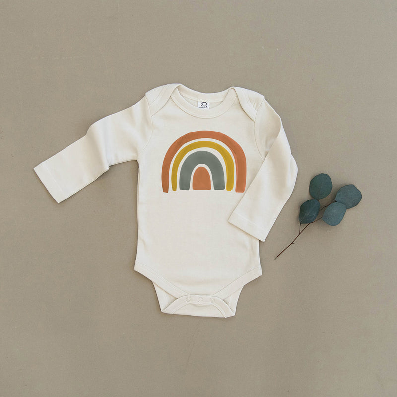 Dark Rainbow Organic Baby Onesie® – Urban Baby