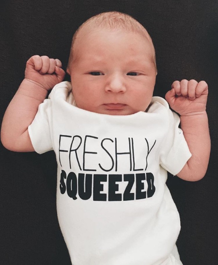 Freshly Squeezed Organic Baby Onesie